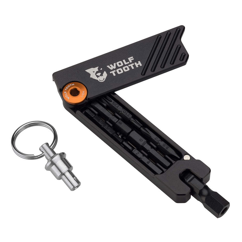 6 Bit Hex Wrench Multi Tool With Keychain