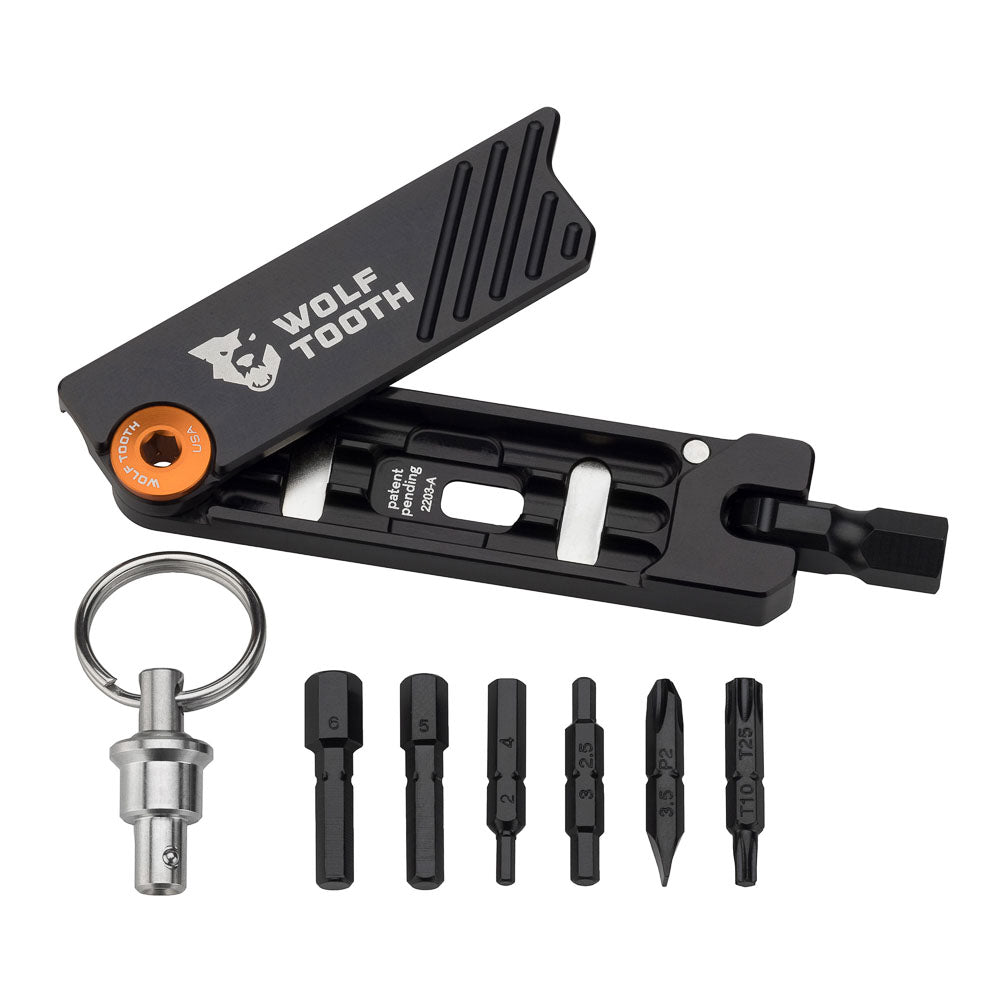 6 Bit Hex Wrench Multi Tool With Keychain