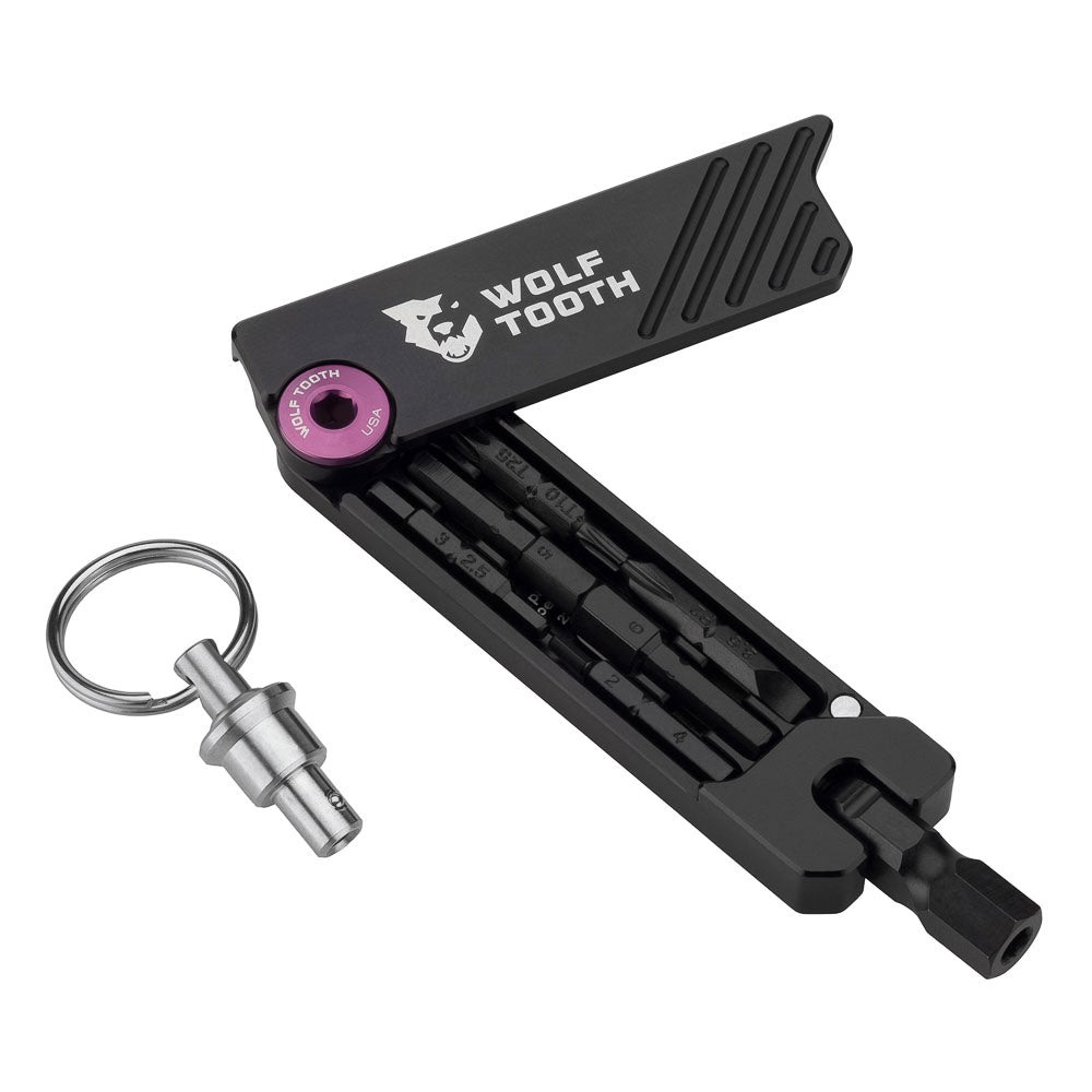6 Bit Hex Wrench Multi Tool With Keychain