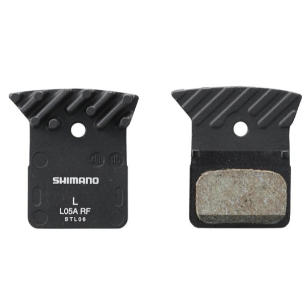 Shimano Disc Brake Pad with Fin- Resin L05A-RX 1 Pair