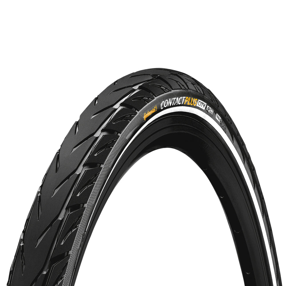 Continental Contact Plus City Wire Bead Tyre 27.5 x 2.2 Black / Reflex E50