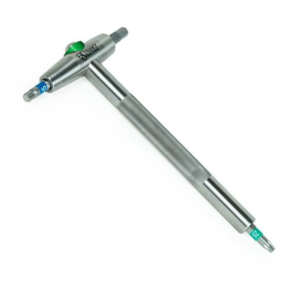 Abbey Bike Tools T-Way Multi Tool with 4 / 5 / T25 Bits