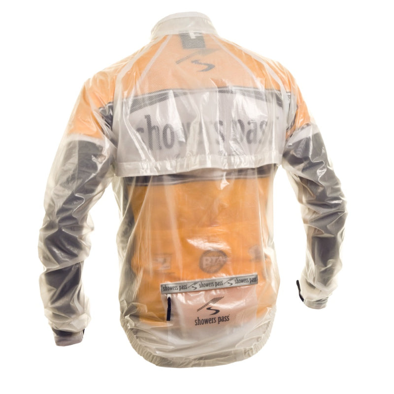 Showers Pass ProTech ST Jacket Clear - Fitted Rear