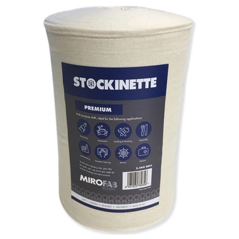 Stockinette Cloth 2.5kg Roll