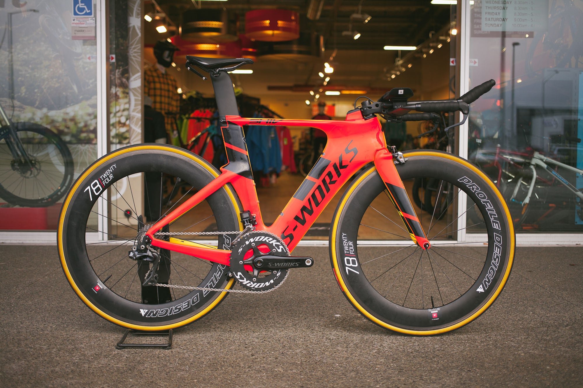 Dylan McNeice's New S-Works Shiv
