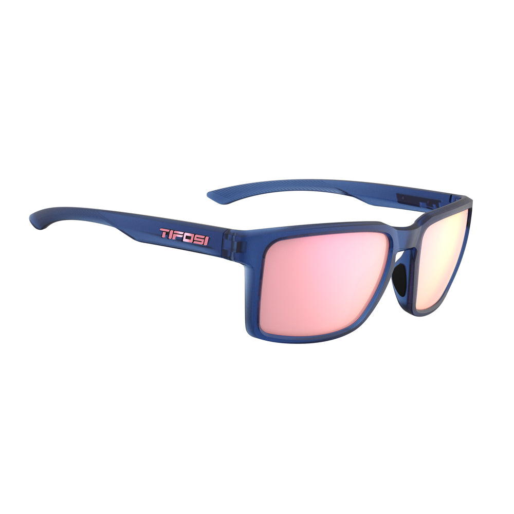 Tifosi Sylo Sunglasses Midnight Vapor with Pink Mirror Lens

