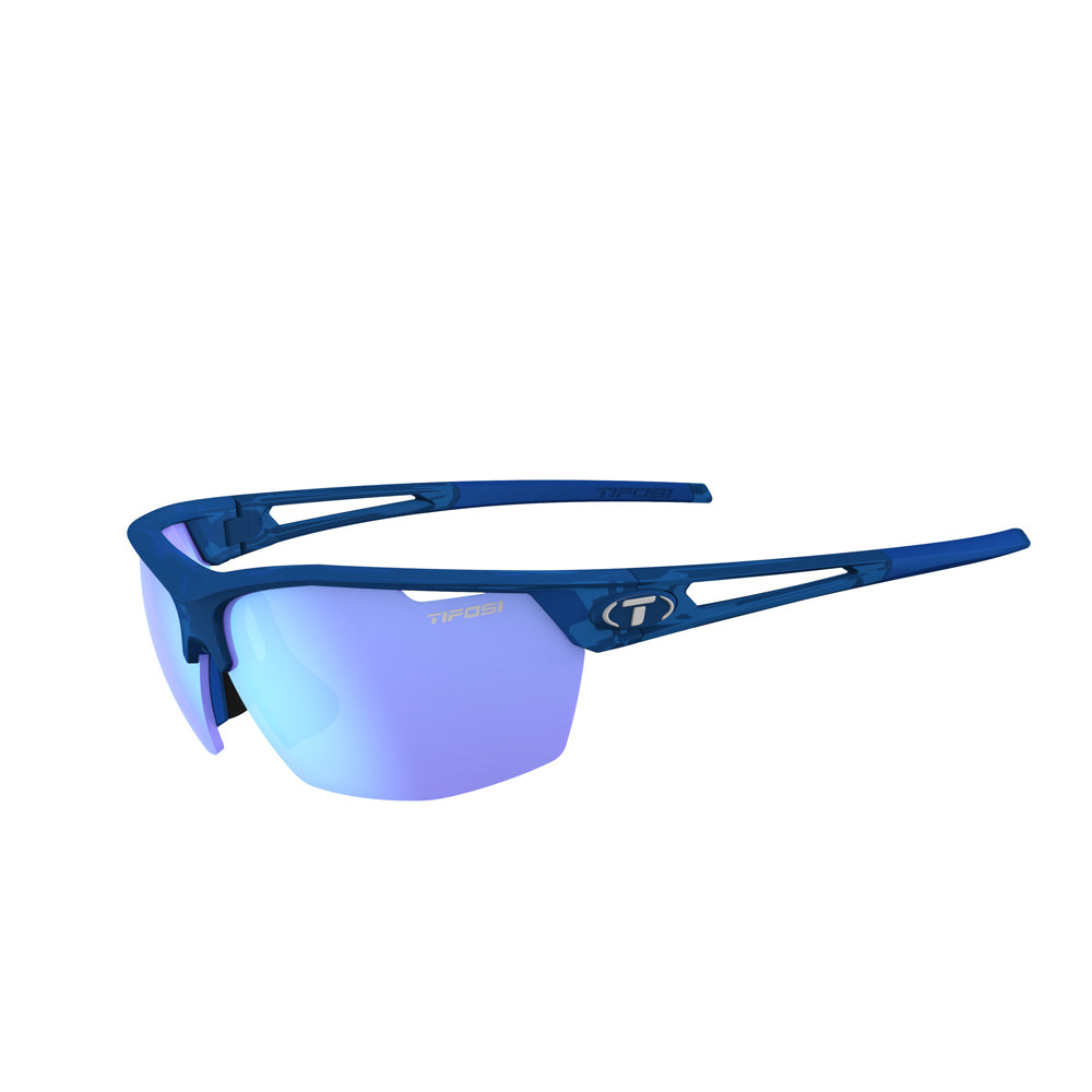 Tifosi Navar Sunglasses Midnight Vapor with Sky Blue Mirror Lens
