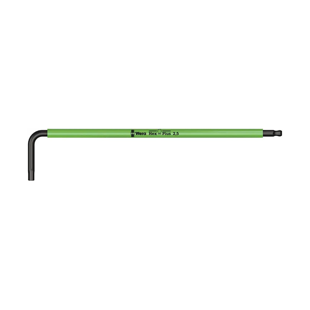 WERA TOOLS L-KEY 950 SPKL HF MULTICOLOUR HEX-PLUS 2.5MM L-KEY, METRIC, WITH HOLDING FUNCTION