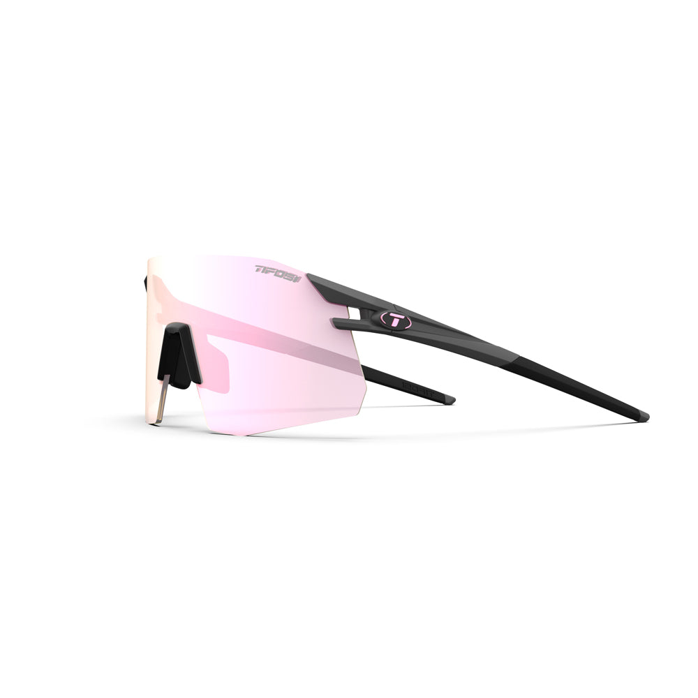 Tifosi Moab XC Sunglasses Matte Gunmetal with Clarion Pink Fototec Lens
