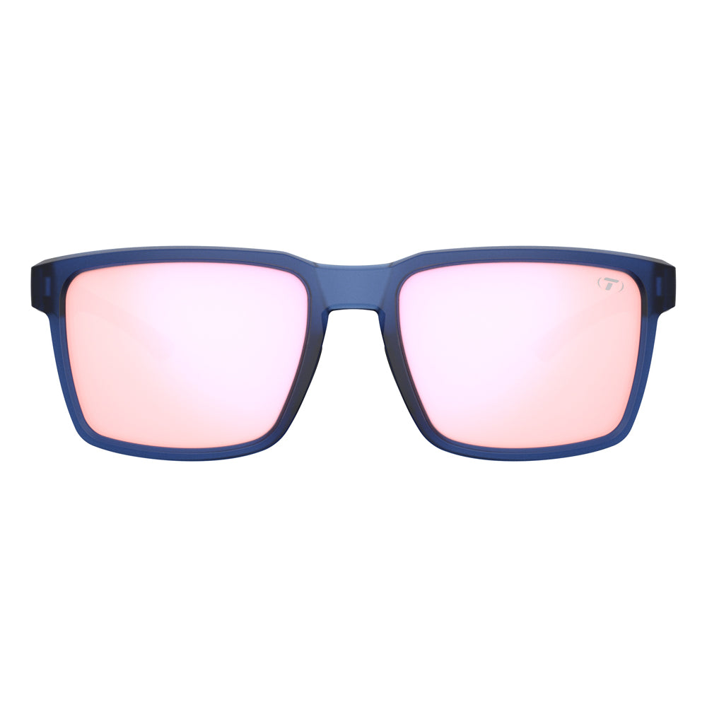 Tifosi Sylo Sunglasses Midnight Vapor with Pink Mirror Lens
