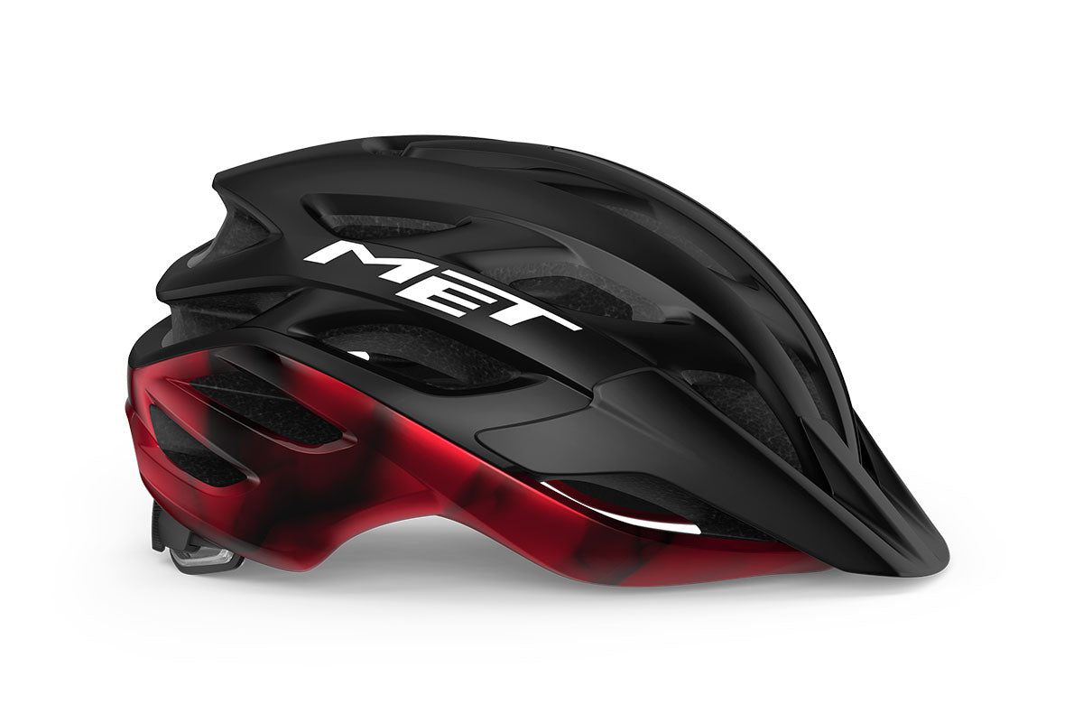 MET Veleno MIPS Helmet Black Red 2
