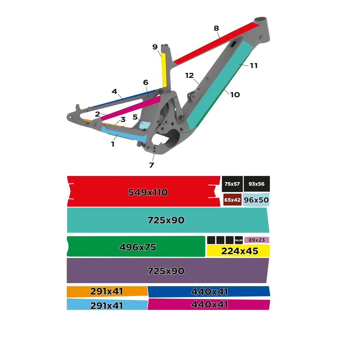 Slicy frame protection E-BIKE 3