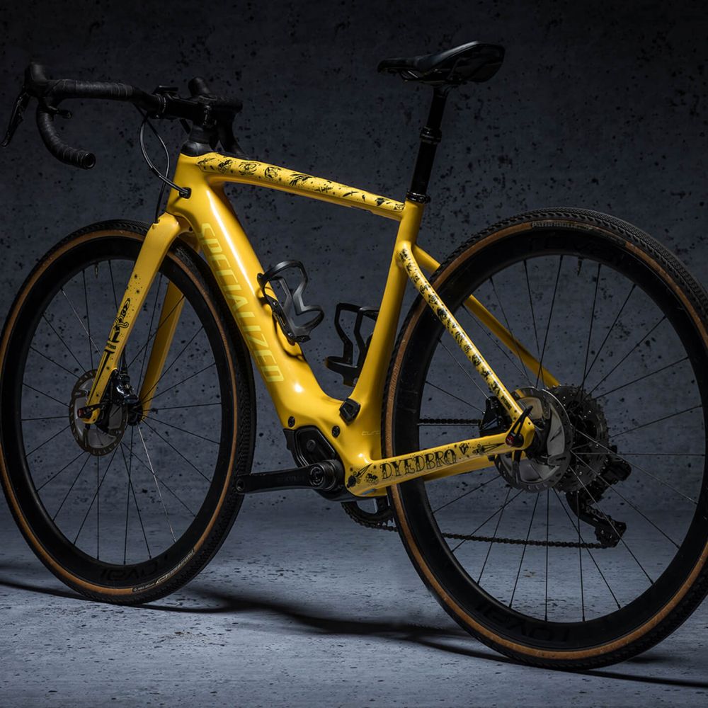 Dyedbro Drop Bar Frame Protection Old School Tattoo