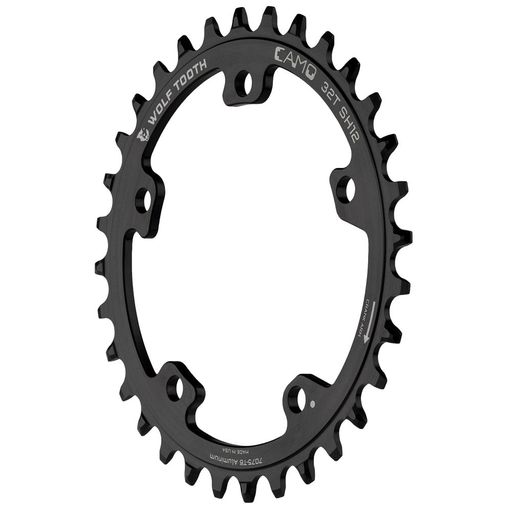 Camo Drop Stop Chainring Shmano Hg+