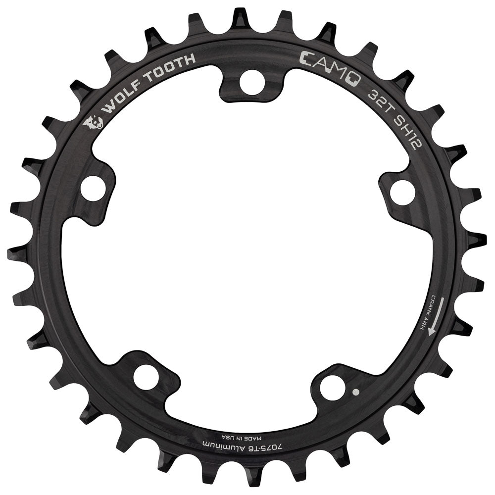 Camo Drop Stop Chainring Shmano Hg+