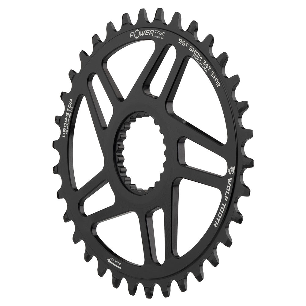 Shimano Dm Oval Drop Stop Chainring Boost Shimano Hg+