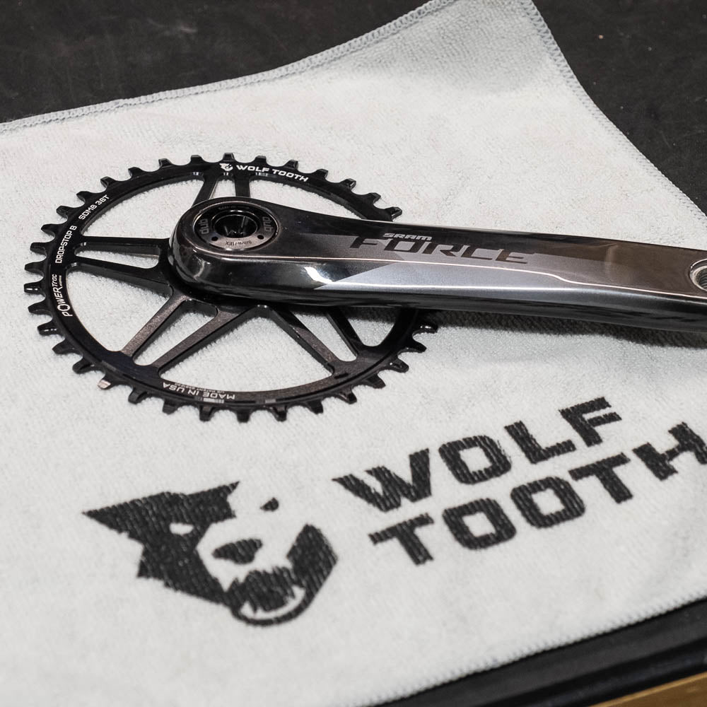 SRAM 8-BOLT ROAD/GRAVEL DM DROP-STOP CHAINRING
