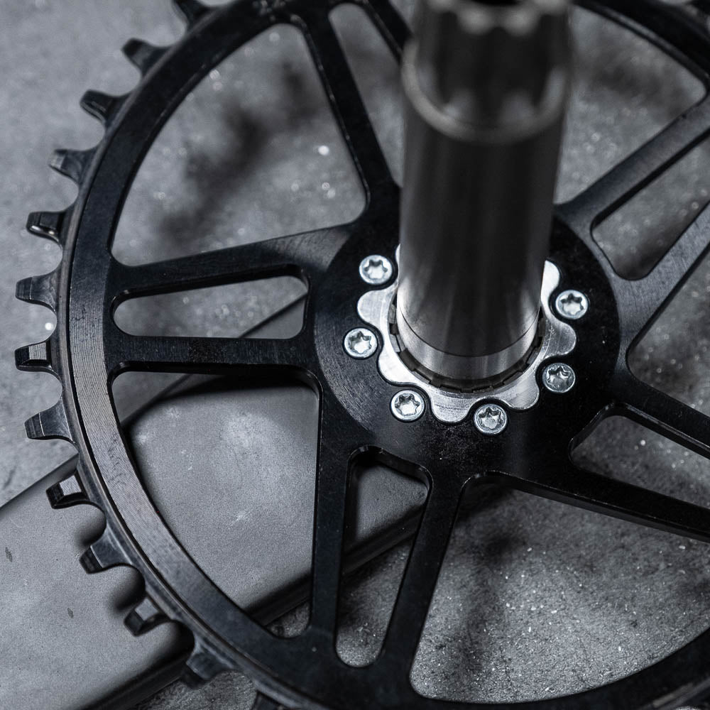 SRAM 8-BOLT ROAD/GRAVEL DM DROP-STOP CHAINRING