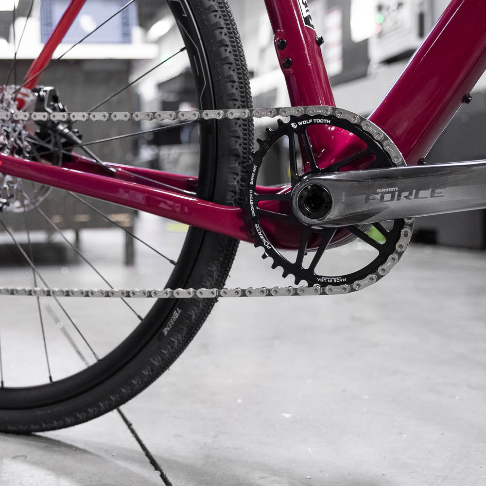 SRAM 8-BOLT ROAD/GRAVEL DM DROP-STOP CHAINRING