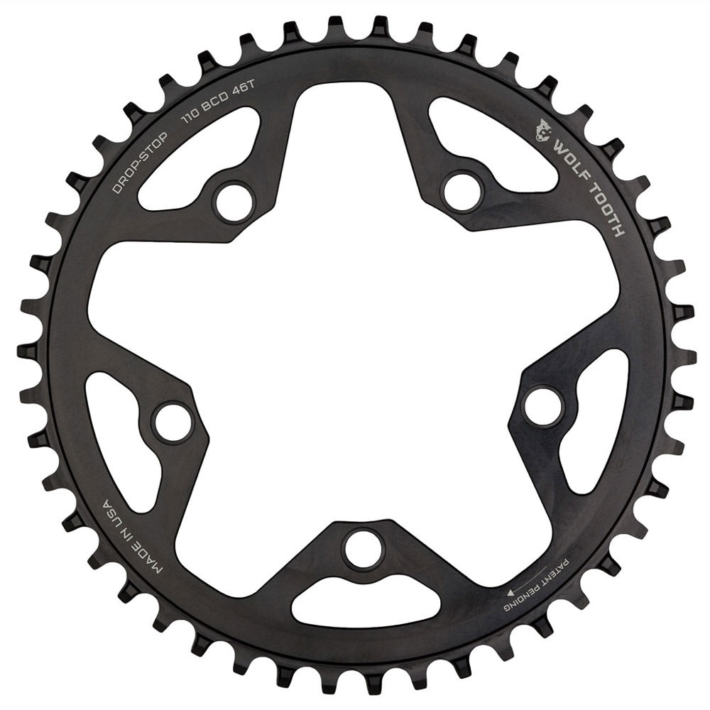 110 X 5 Bcd Gravel / Cx / Road Drop Stop Chainrings