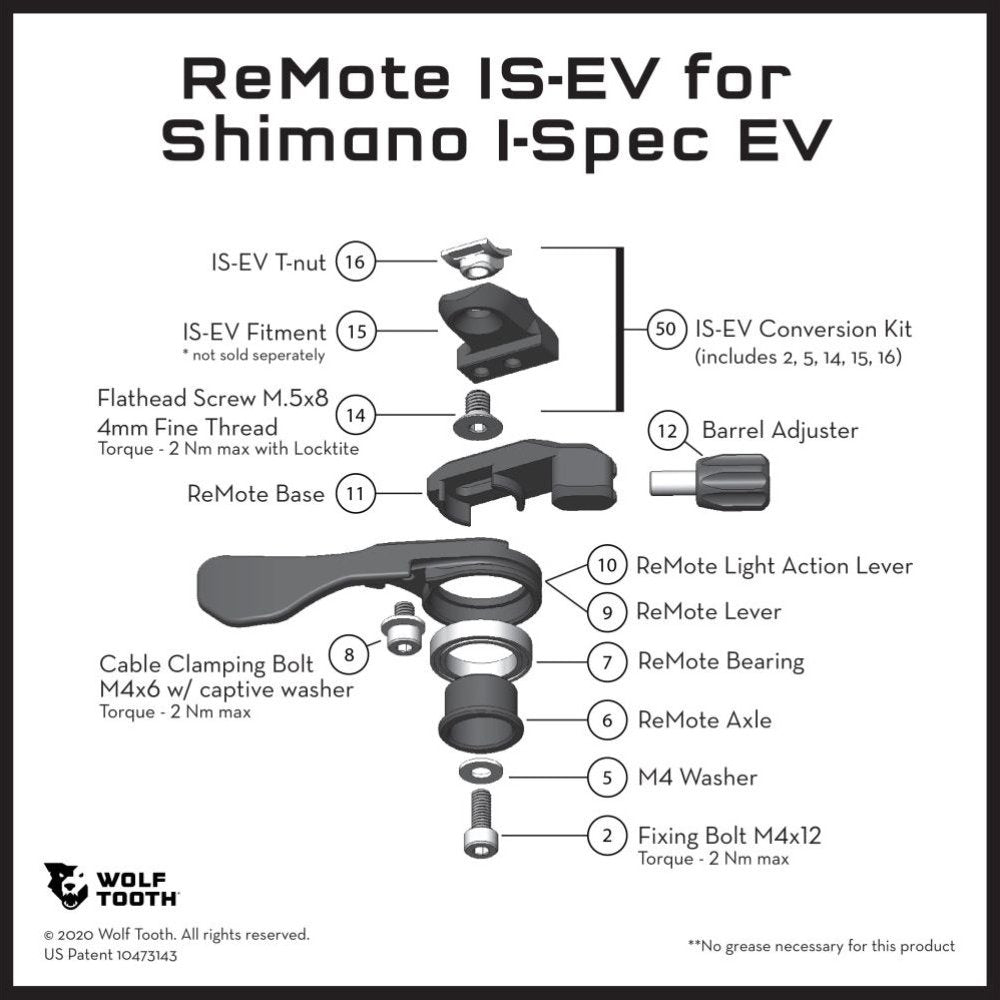 REMOTE REPLACEMENT PARTS