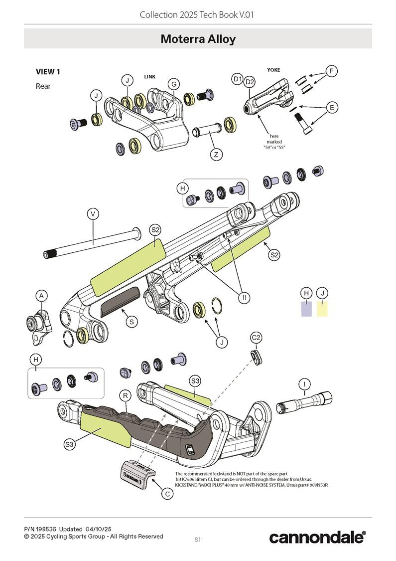 Moterra Alloy Spares 2025+