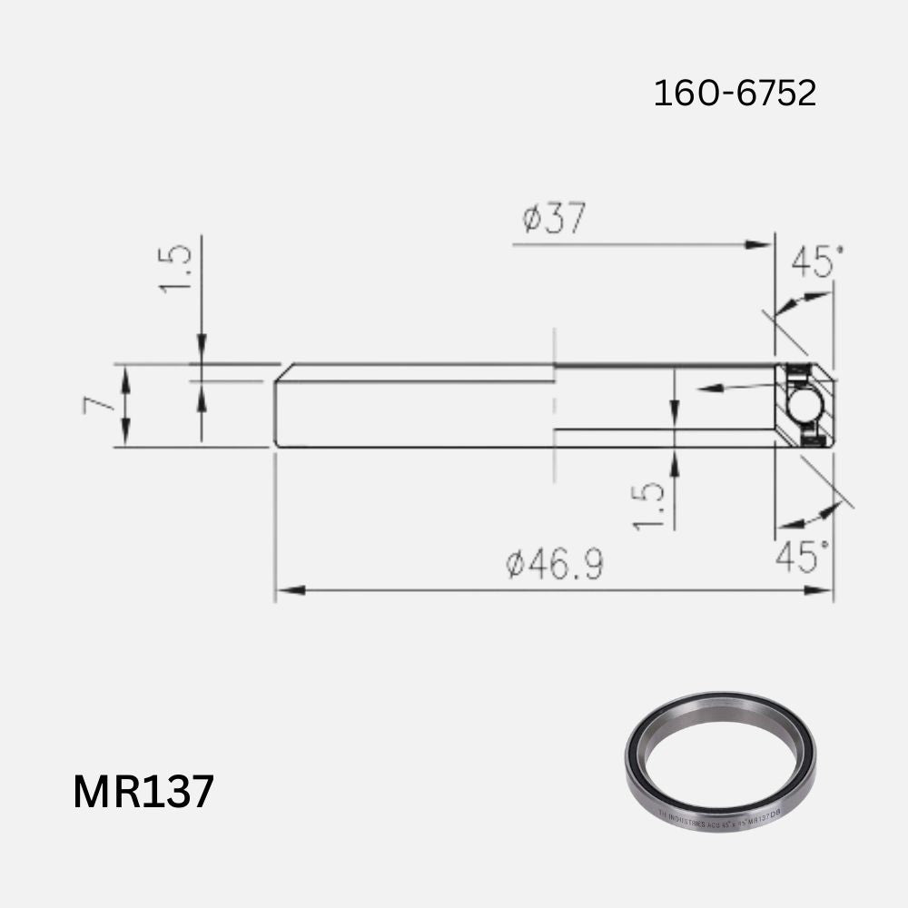 Fsa Headset Bearings 1.5
