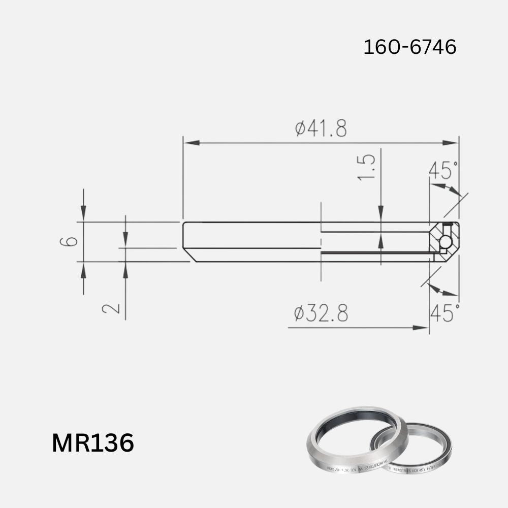 Fsa Headset Bearings 1.5