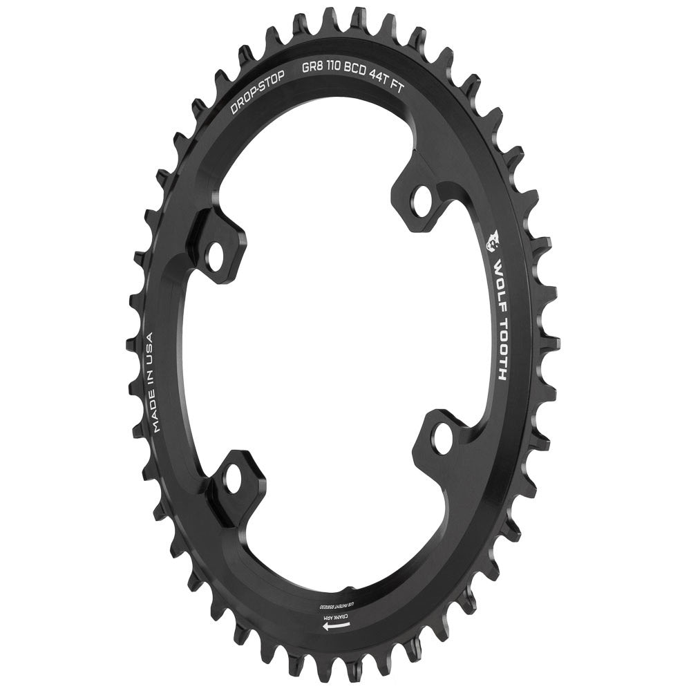 Shimano Grx 1 X Drop Stop St Chainring 110 X 4 Bcd Shimano Hg+