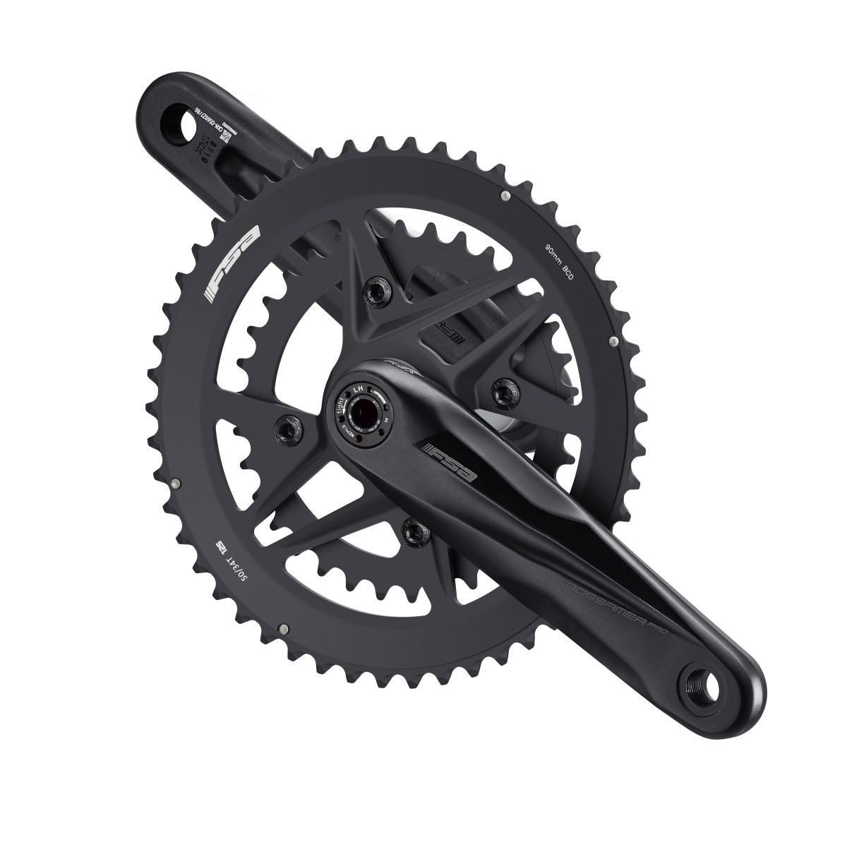 FSA - GOSSAMER PRO 50/34 CRANKSET - 24MM SPINDLE