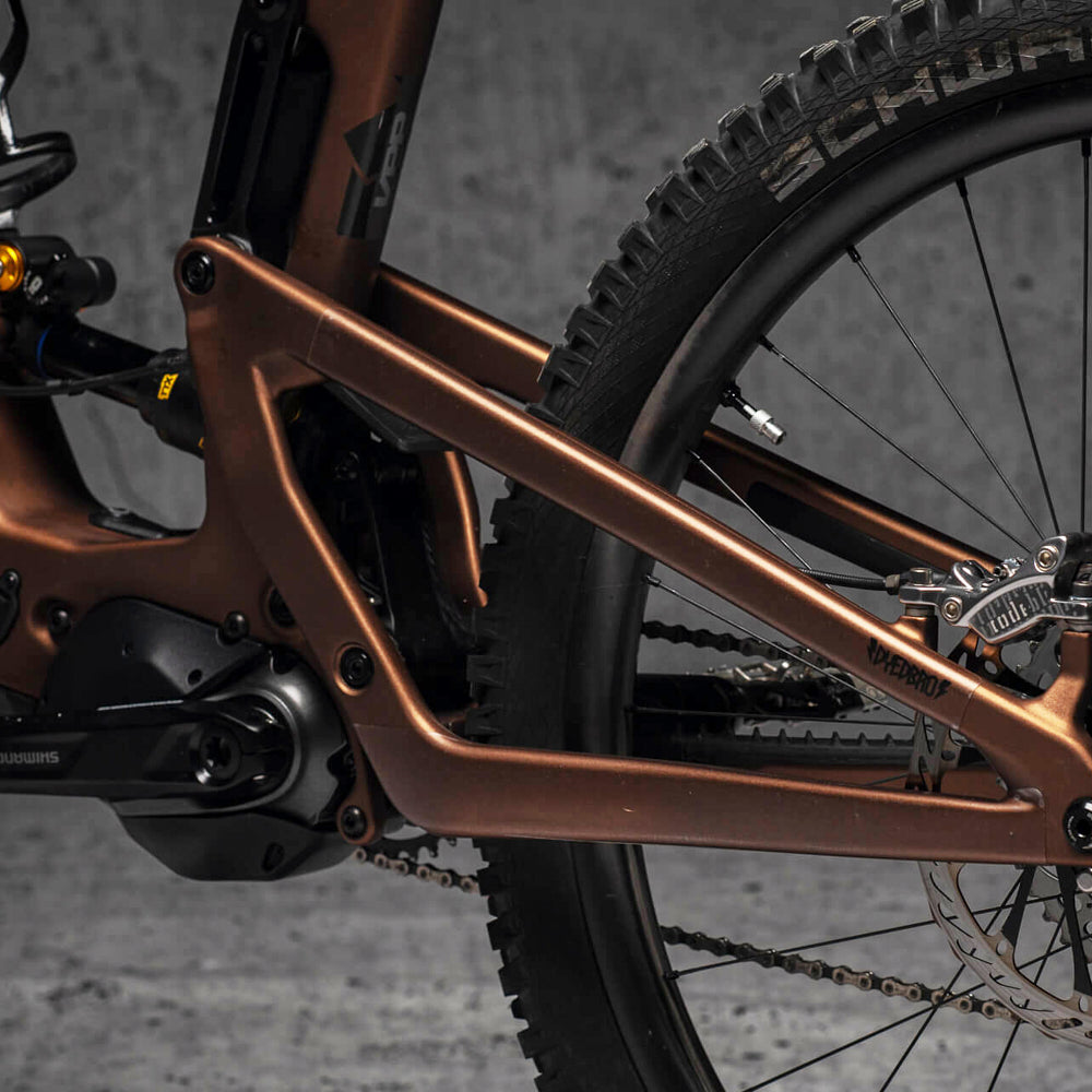 Dyedbro Ebike Frame Protection Clear Matte