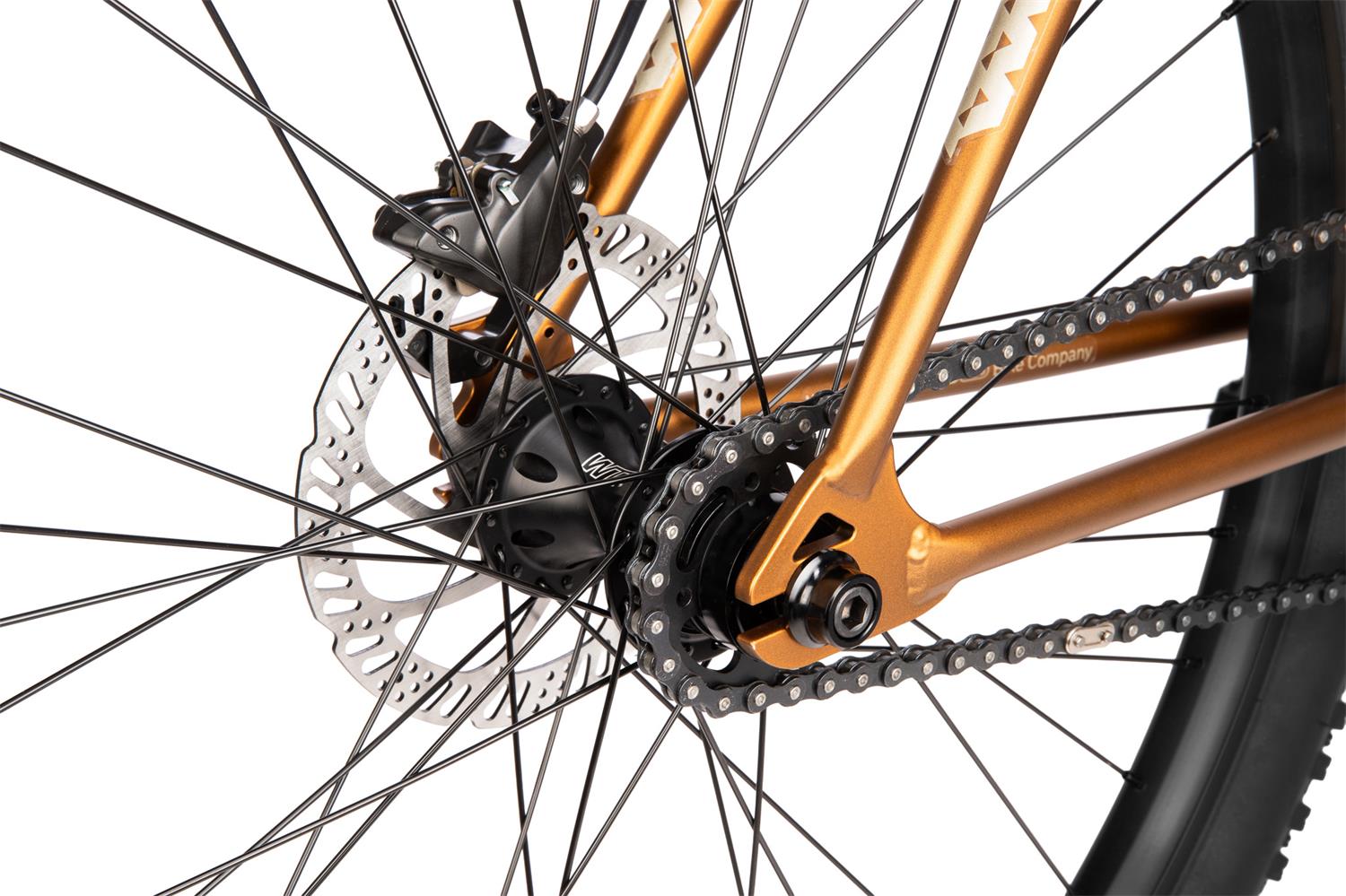 WeThePeople Avenger single-speed drivetrain