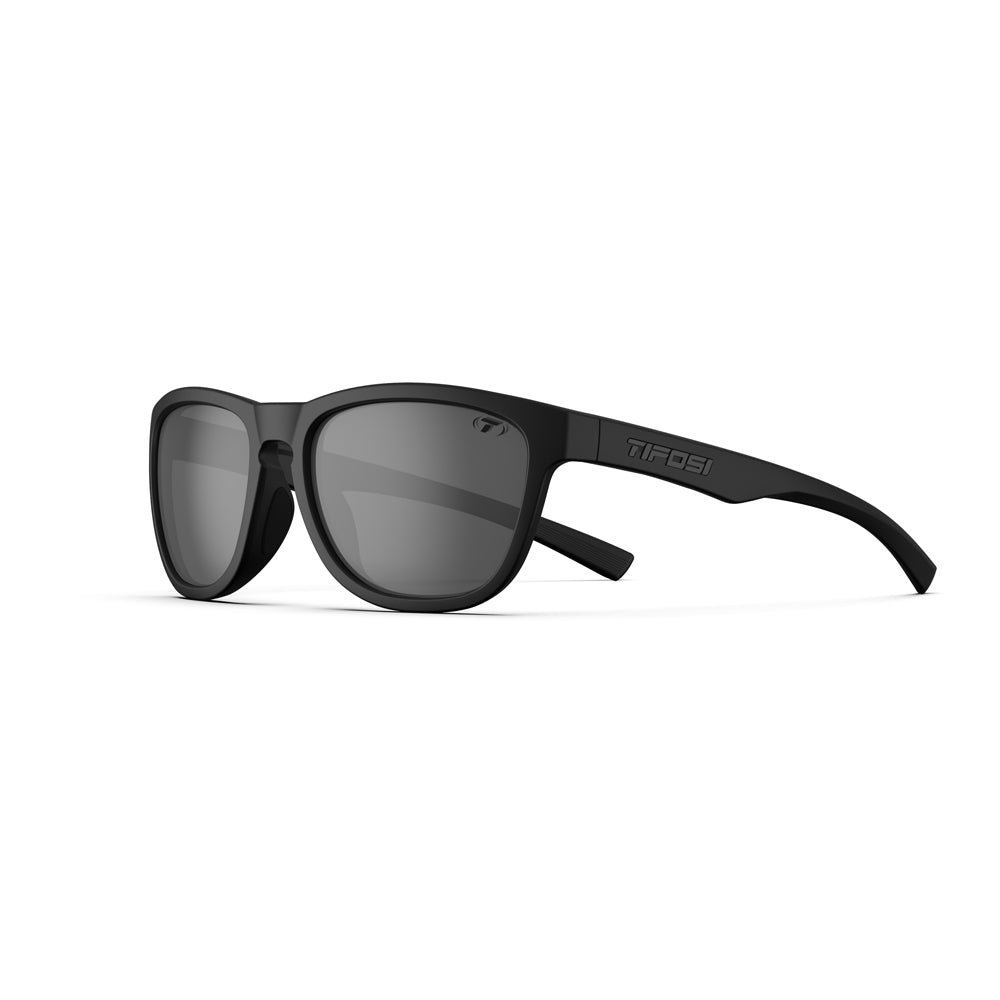 Tifosi Swank S Sunglasses Blackout with Smoke no Mirror Lens
