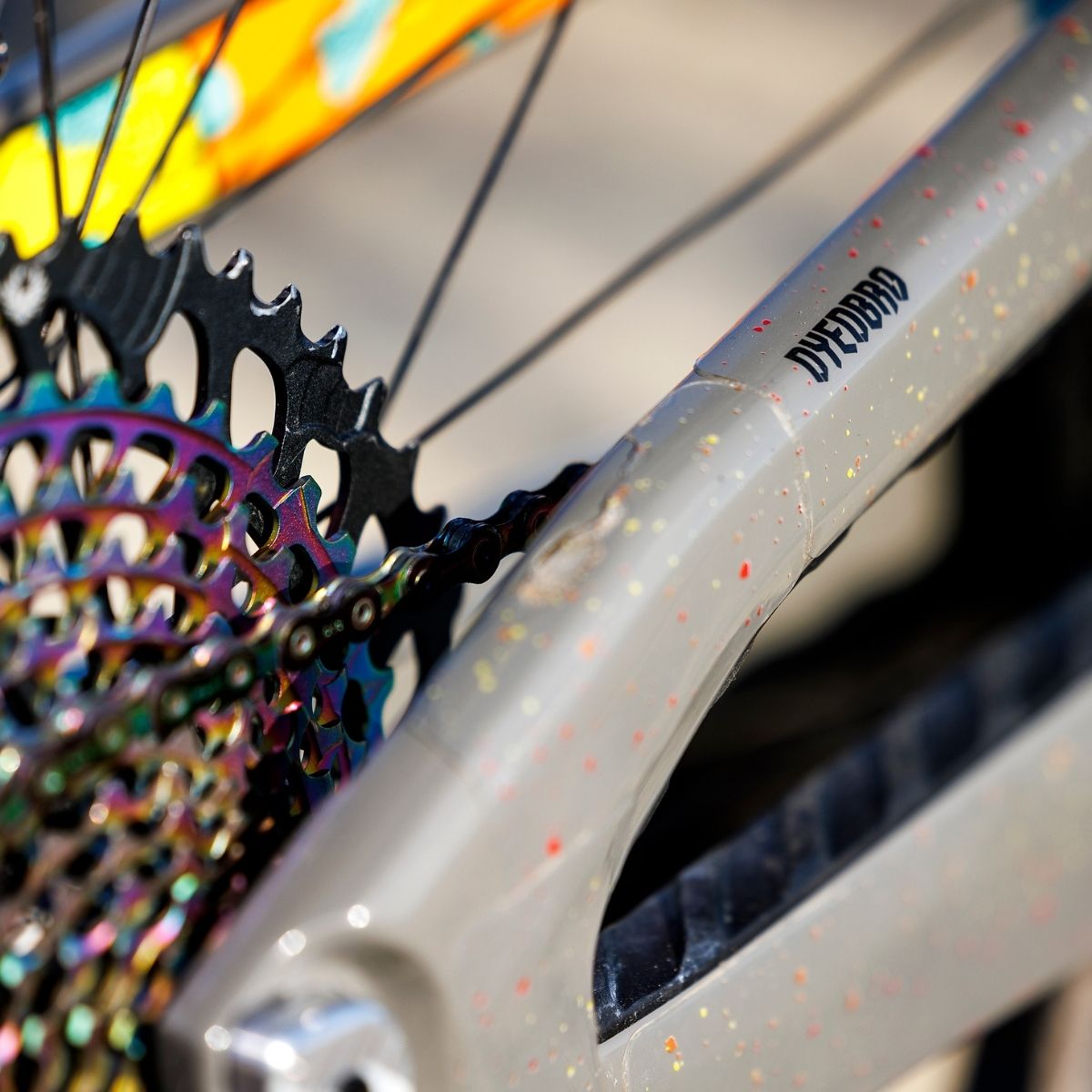 Dyedbro Mtb Frame Protection Speckled