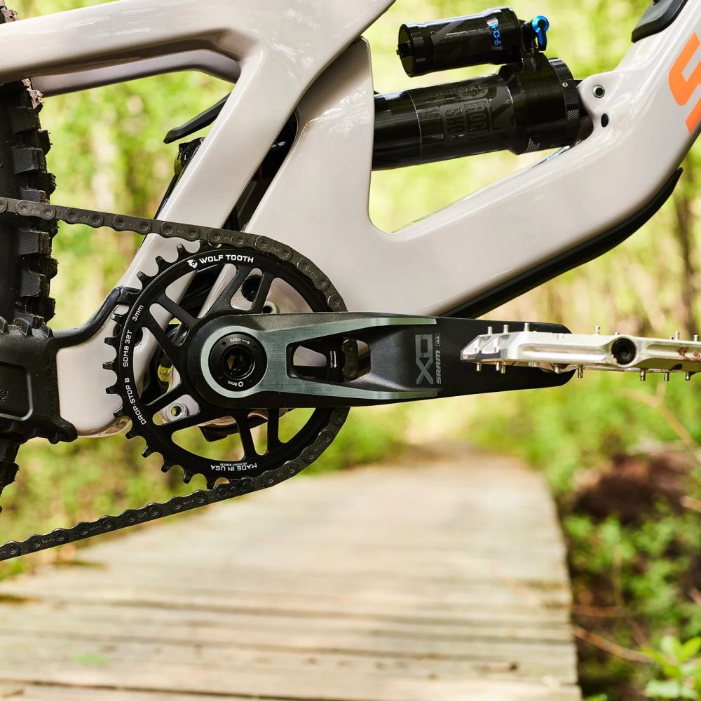 Wolf Tooth Sram Dm Mtb 8 Bolt Drop Stop B Chainring 0 Mm Offset