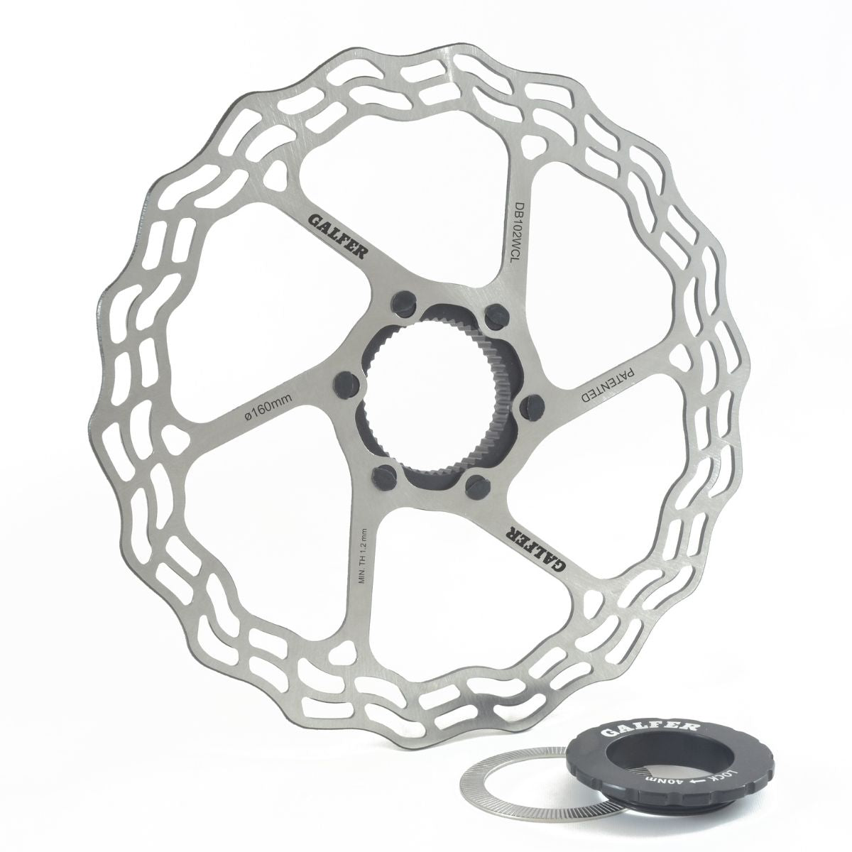 Galfer Road Wave Disc Rotor Centerlock