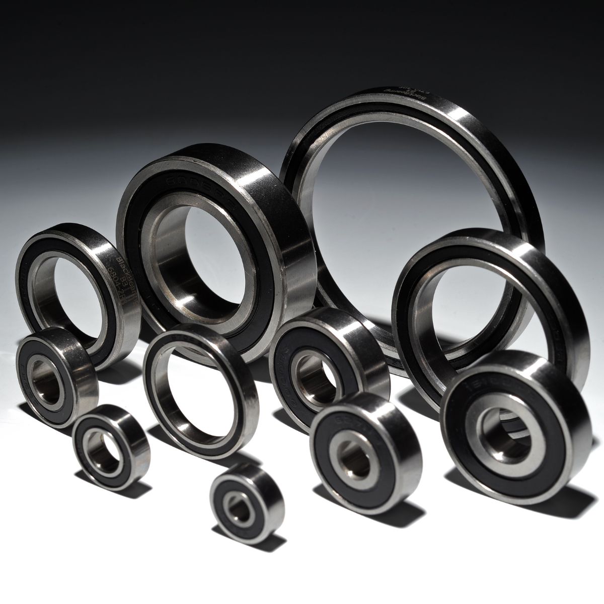 Black Bearing 6806 2 Rs / 61806 2 Rs Radial Sealed Bearing