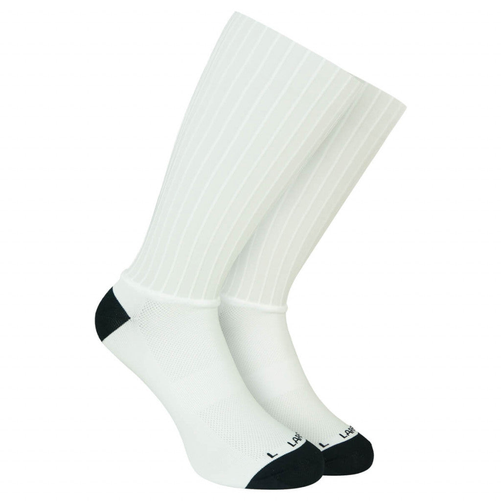 Tineli Long Aero Socks - White