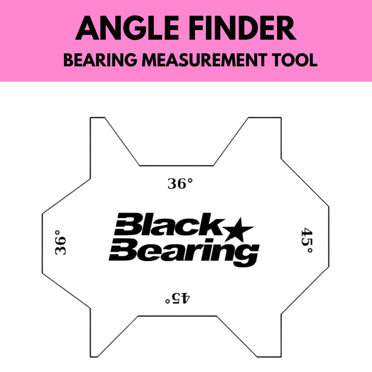 Black Bearing Headset Bearing Measurement Tool