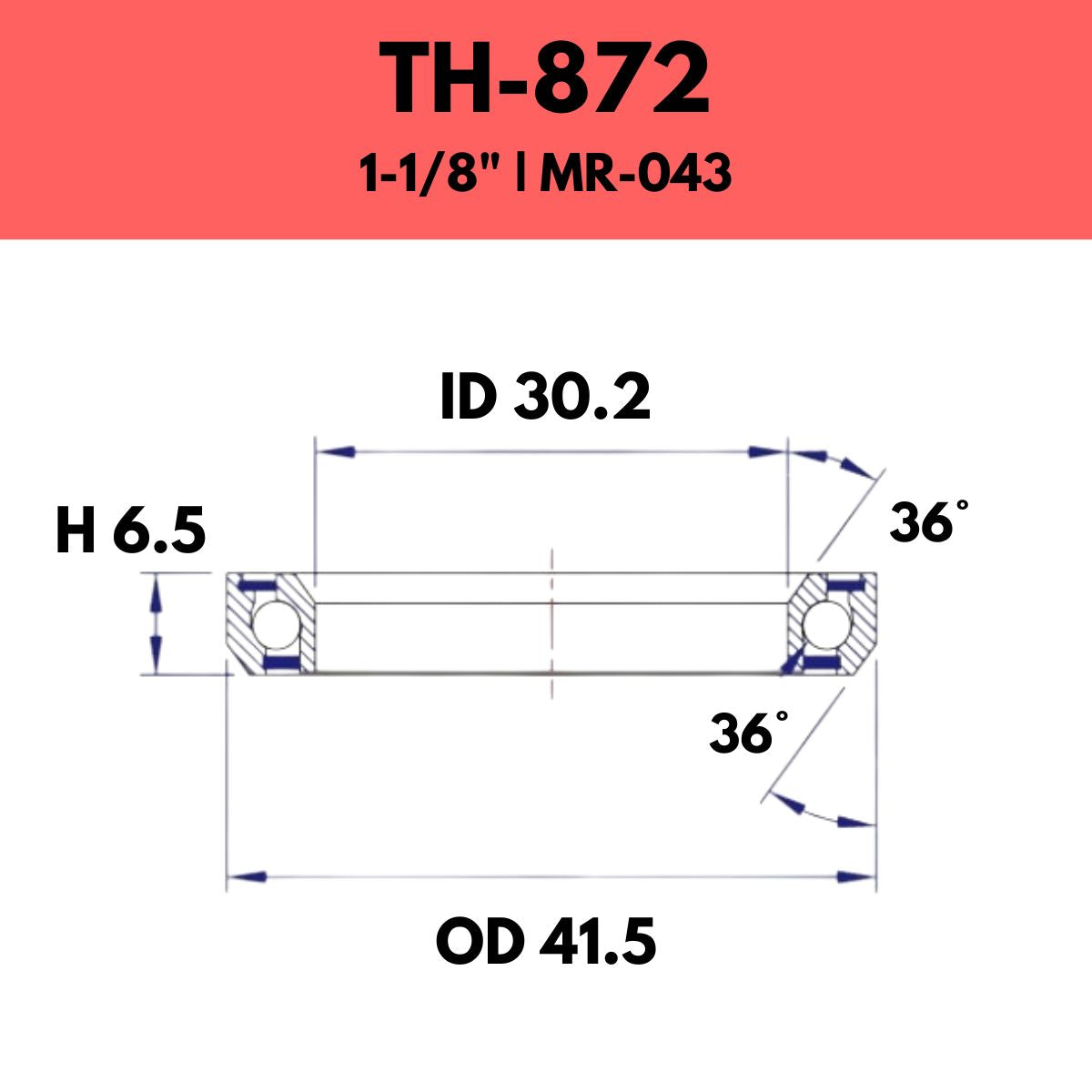 Fsa Headset Bearings 1 1/8