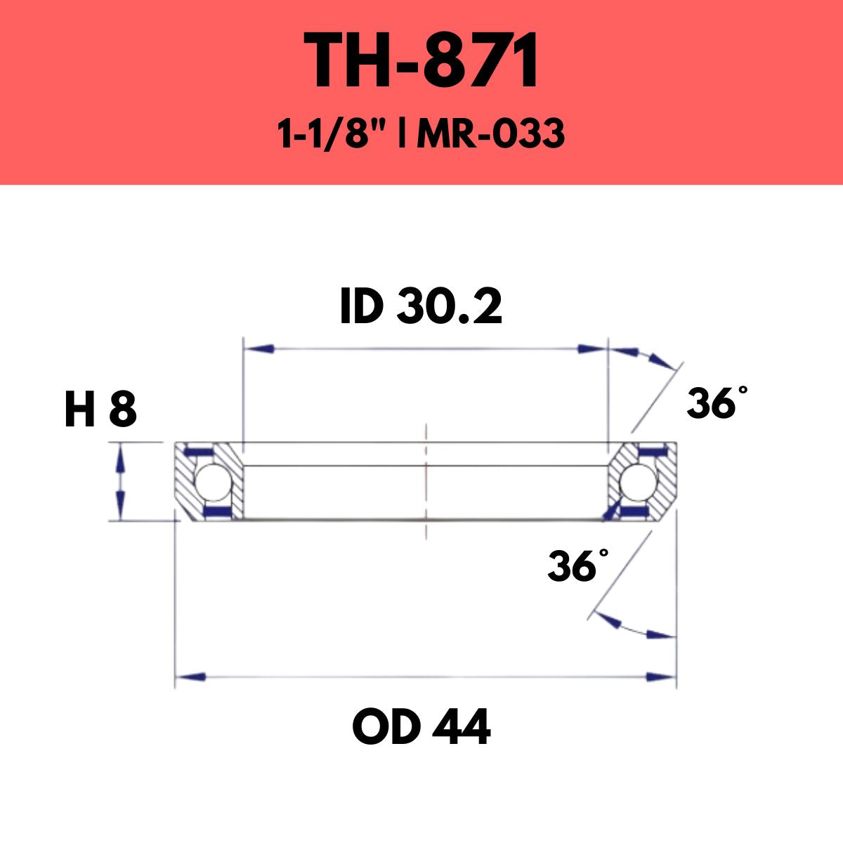 Fsa Headset Bearings 1 1/8