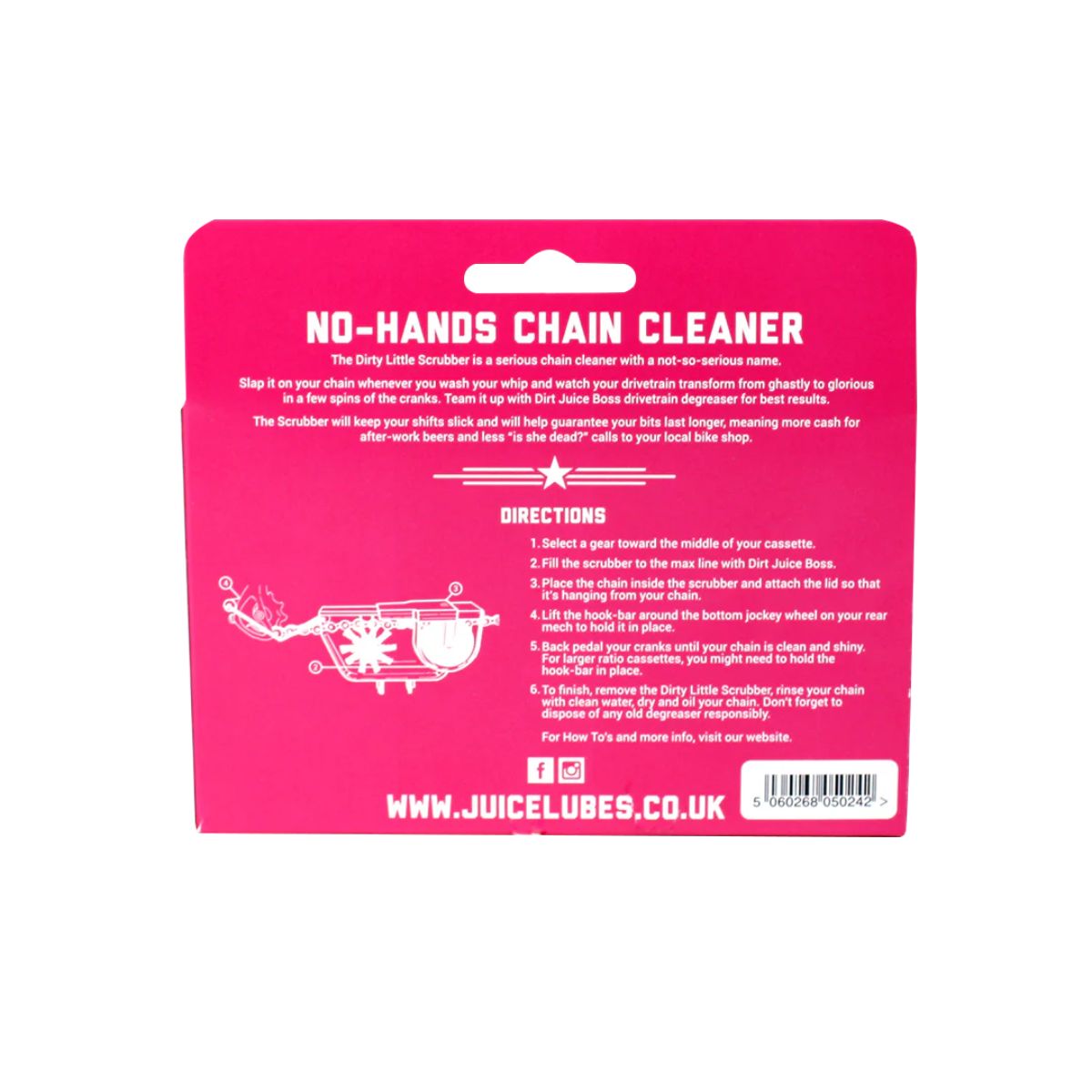 Juice Lubes Dirty Little Scrubber Chain Cleaner