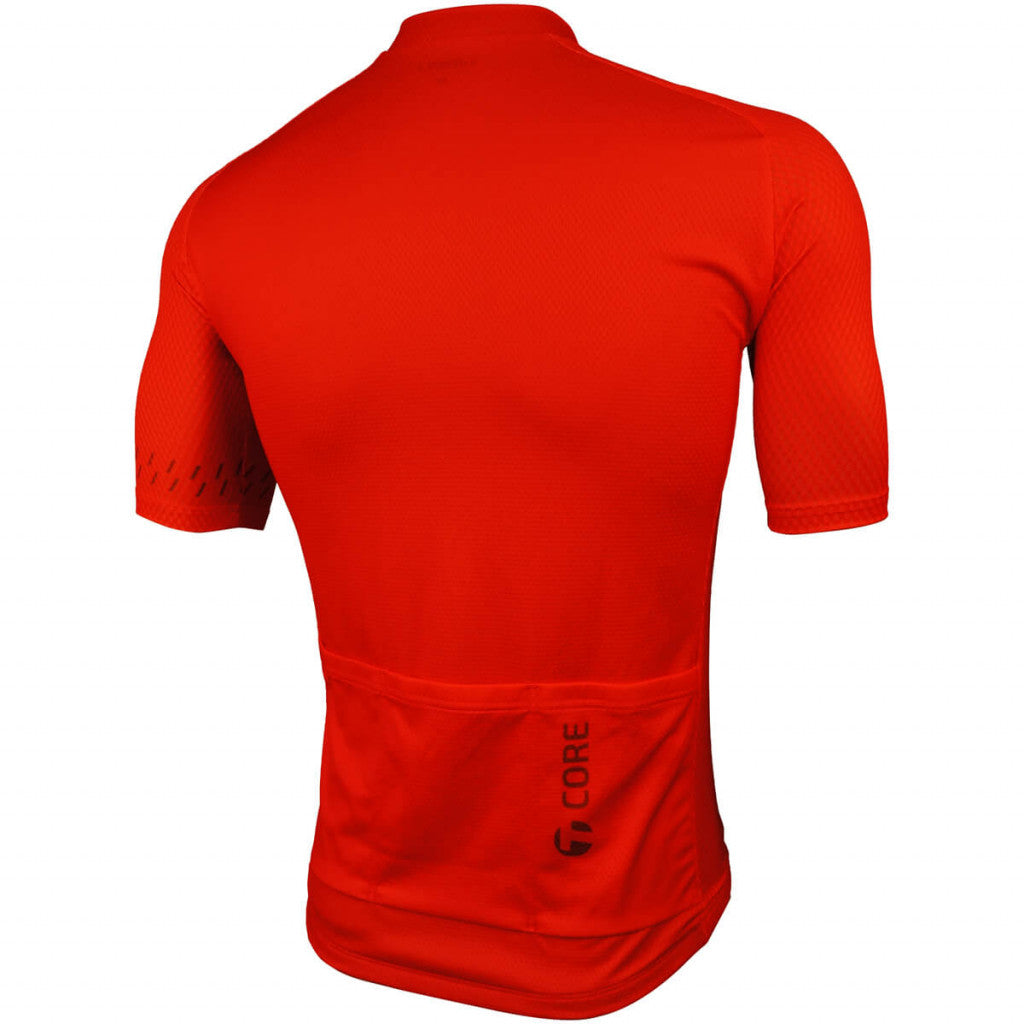 Tineli Red Core Cycling Jersey