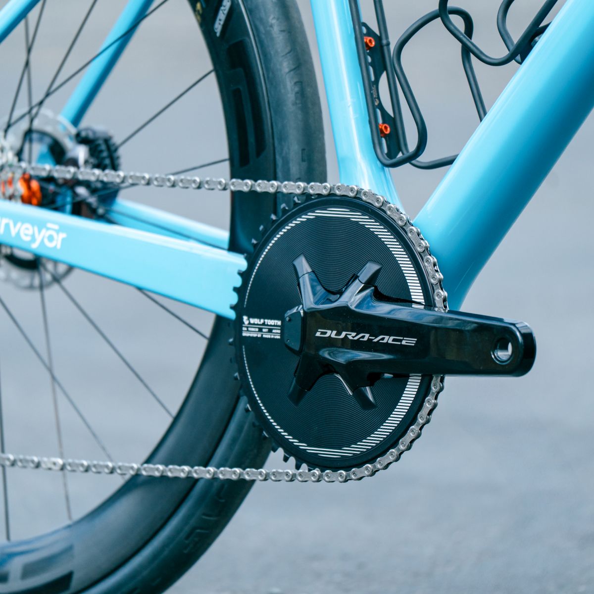 Shimano 9200 Aero 1 X Drop Stop Chainring 110 X 4 Bcd Shimano Hg+