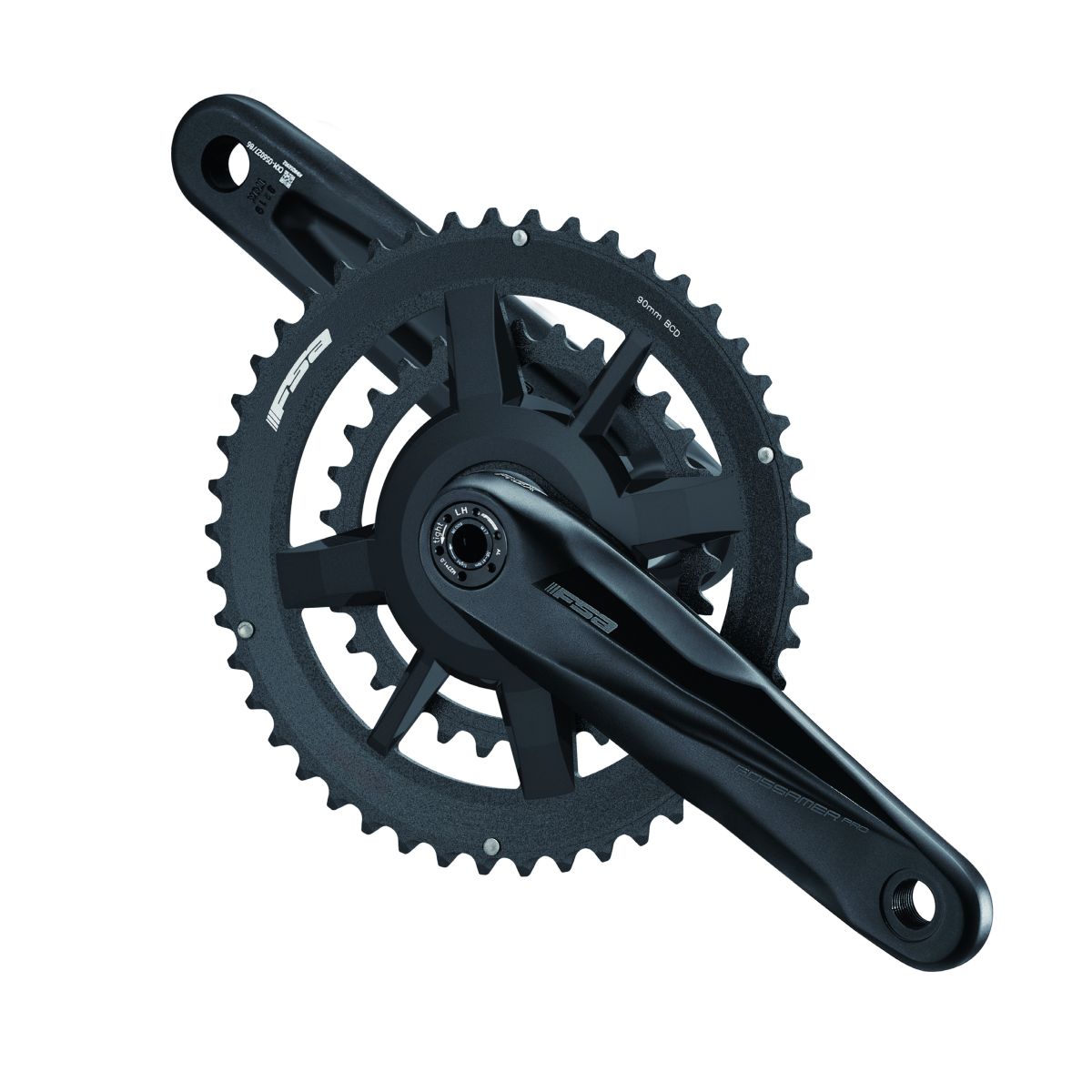 Fsa Gossamer Pro Agx+ 46/30 Crankset 24 Mm Spindle
