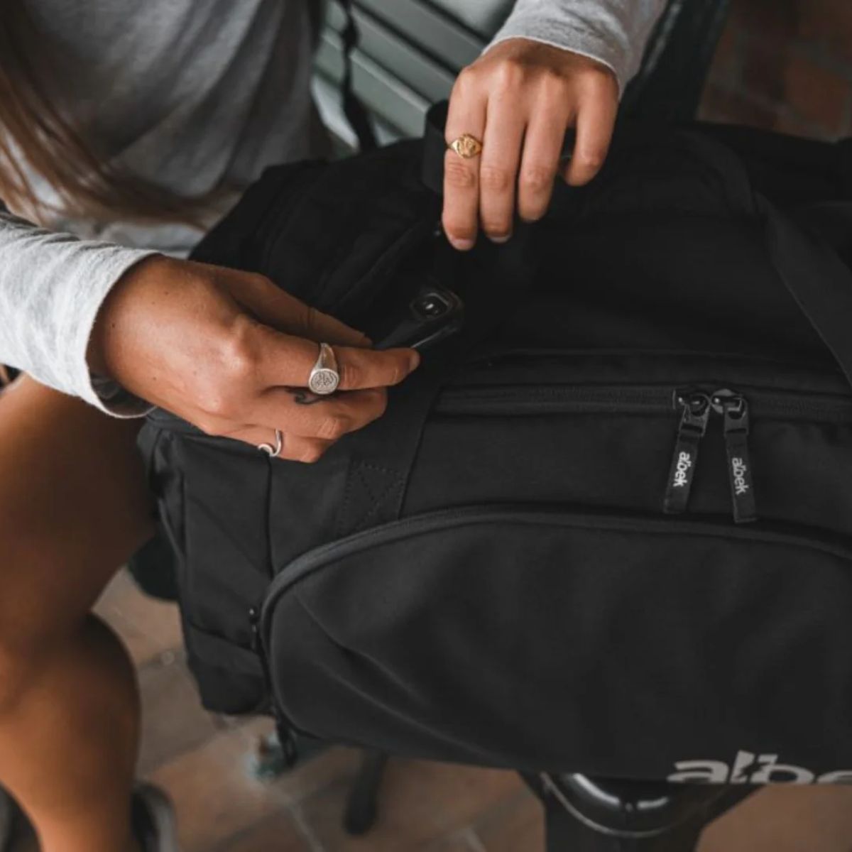 Albek Skytrail Duffel Bag Covert Black