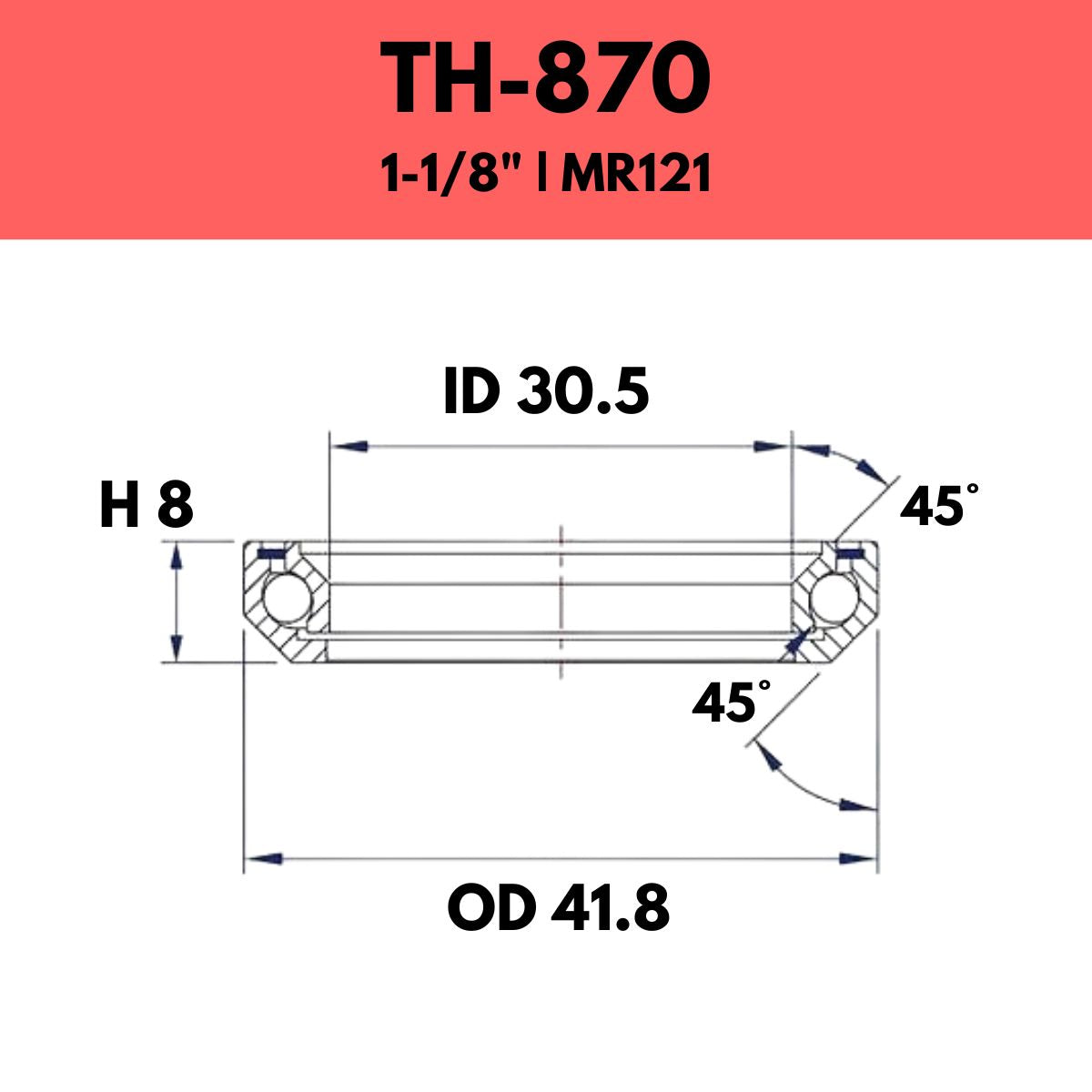 Fsa Headset Bearings 1 1/8