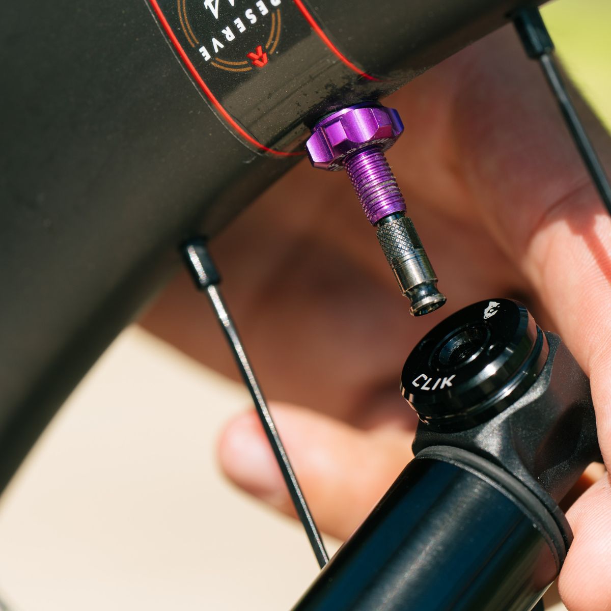 Wolf Tooth Tubeless Valve Stem Kit For Clik Valve 60 Mm