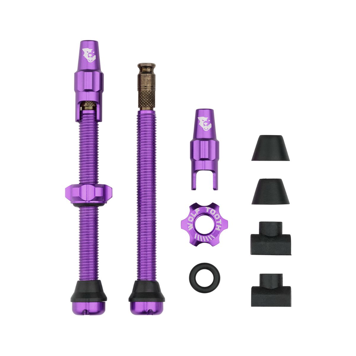 WOLF TOOTH - TUBELESS VALVE STEM KIT FOR CLIK VALVE - 60MM