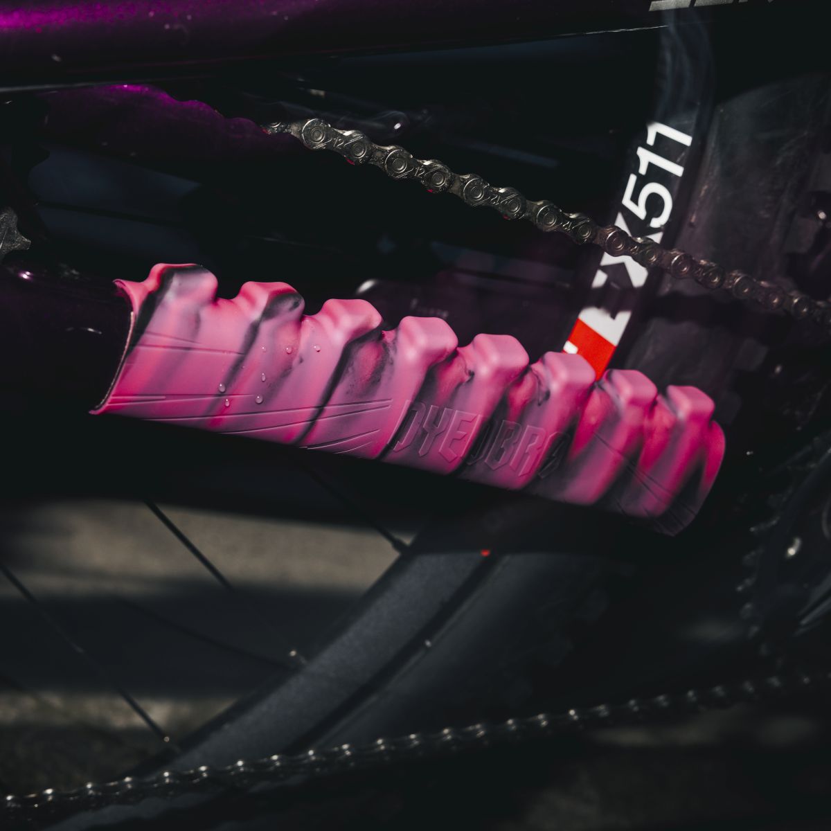 Dyedbro Shush Chainstay Protector